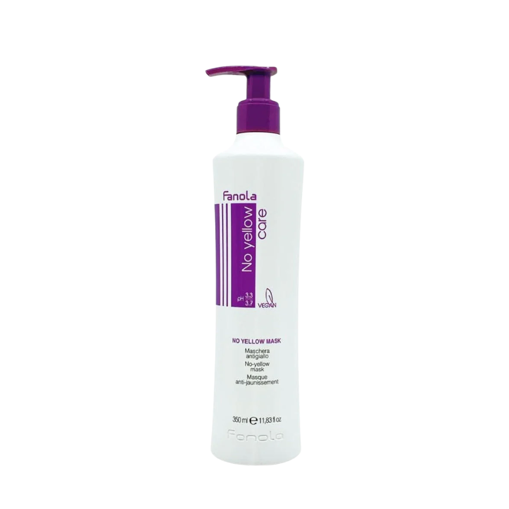 Fanola No Yellow Mask 350ml for Blonde, Bleached & Gray Hair
