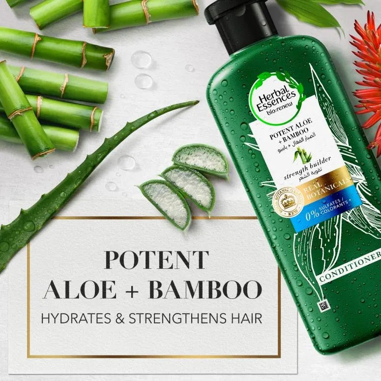 Herbal Essences Sulfate-Free Pure Aloe & Bamboo Conditioner 400ml