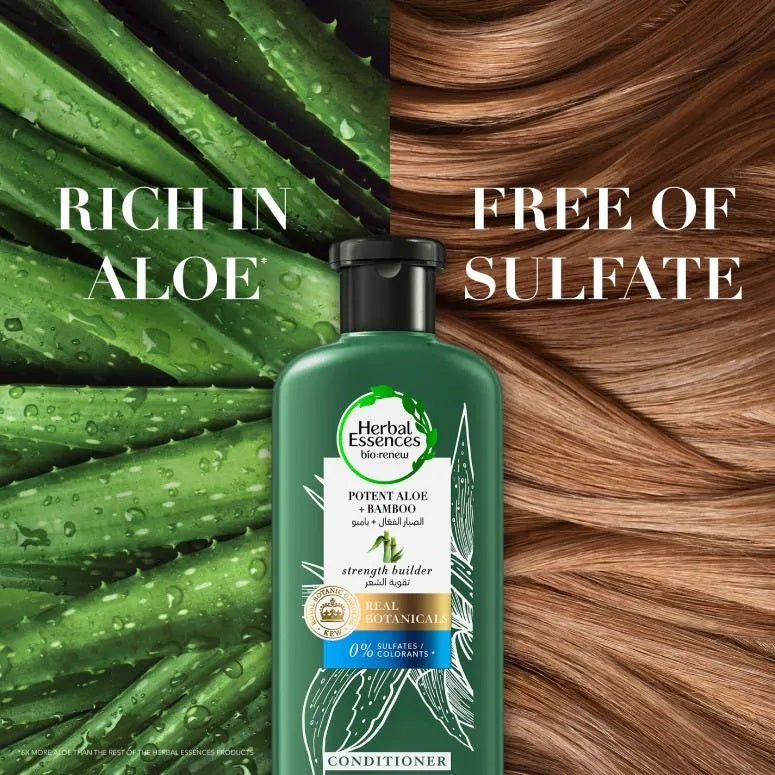 Herbal Essences Sulfate-Free Pure Aloe & Bamboo Conditioner 400ml