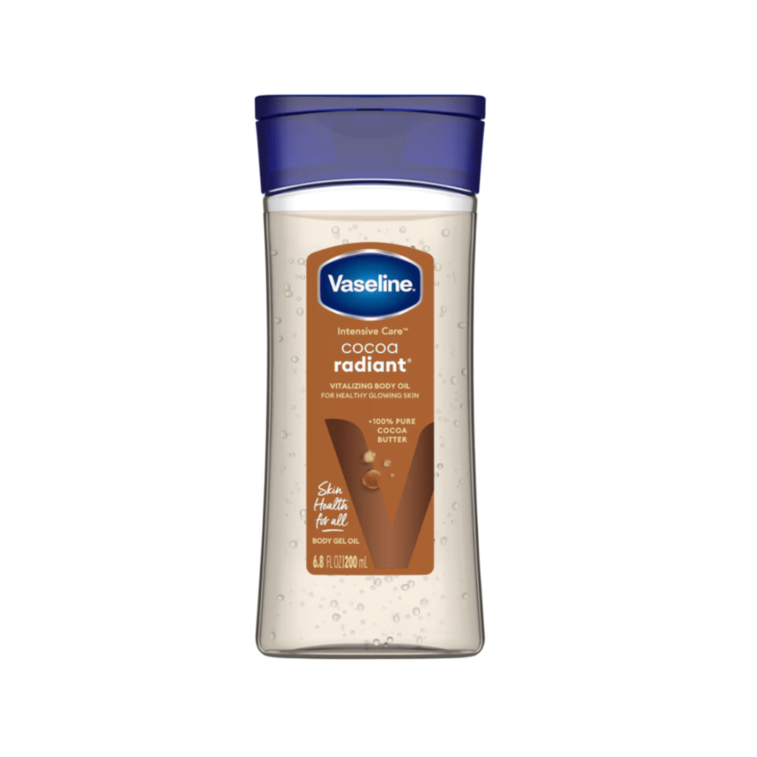 Vaseline Intensive Care Cocoa Radiant Body Oil Gel - 200ml-Bealy Store