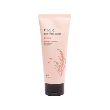 The Face Shop Rice Water Bright Foaming Cleanser 150ml (Korean Brightening Face Wash)
